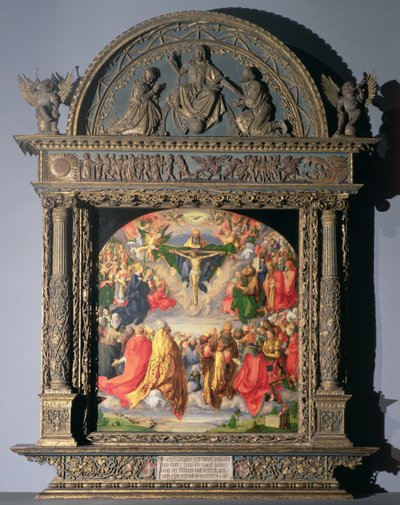 The Landauer Altarpiece, All Saints Day, 1511 by Albrecht Dürer